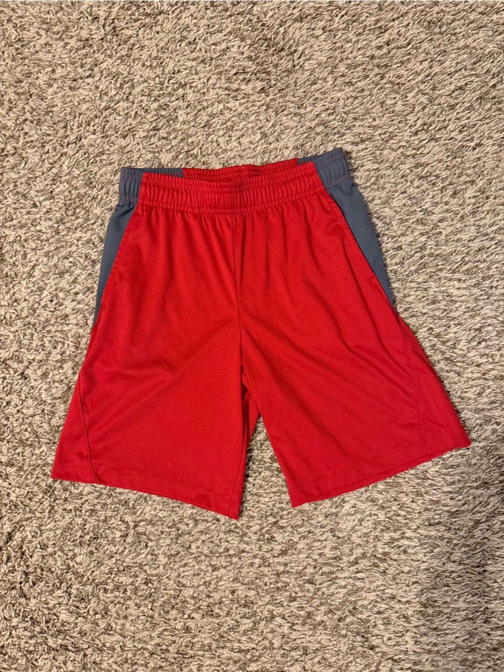 all in motion Red and Gray Boys’ Athletic Shorts